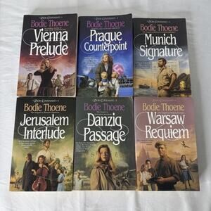 Vintage Zion Covenant 1-6 Lot Bodie Thoene Bethany House WWII Christian PB